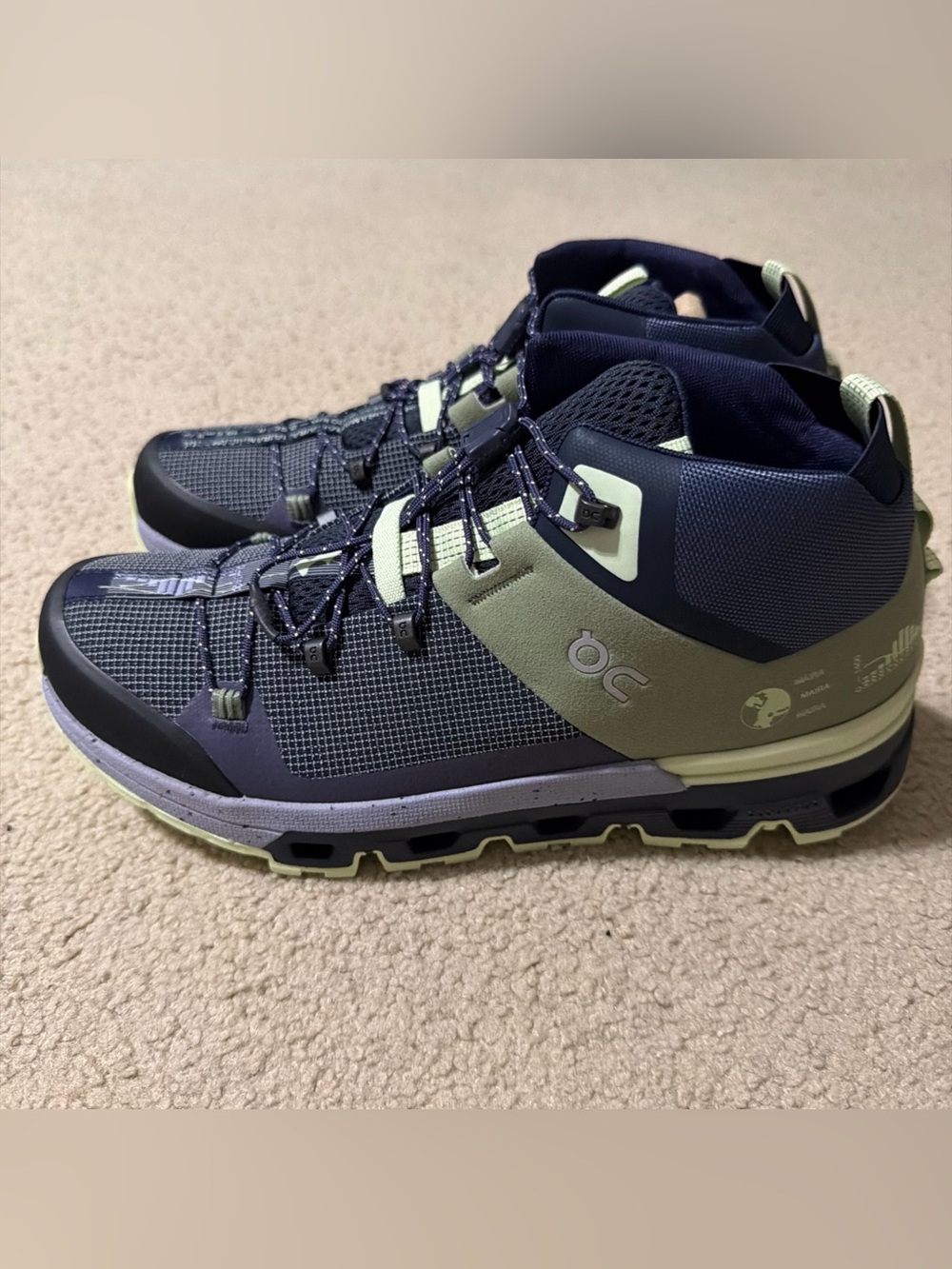 ON Cloud Cloudtrax Women Sz. 9.5 Reseda Lavender Shoes Boots Running Hiking NEW